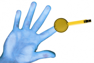 blue hand pressure
